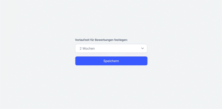 Mindestvorlauf